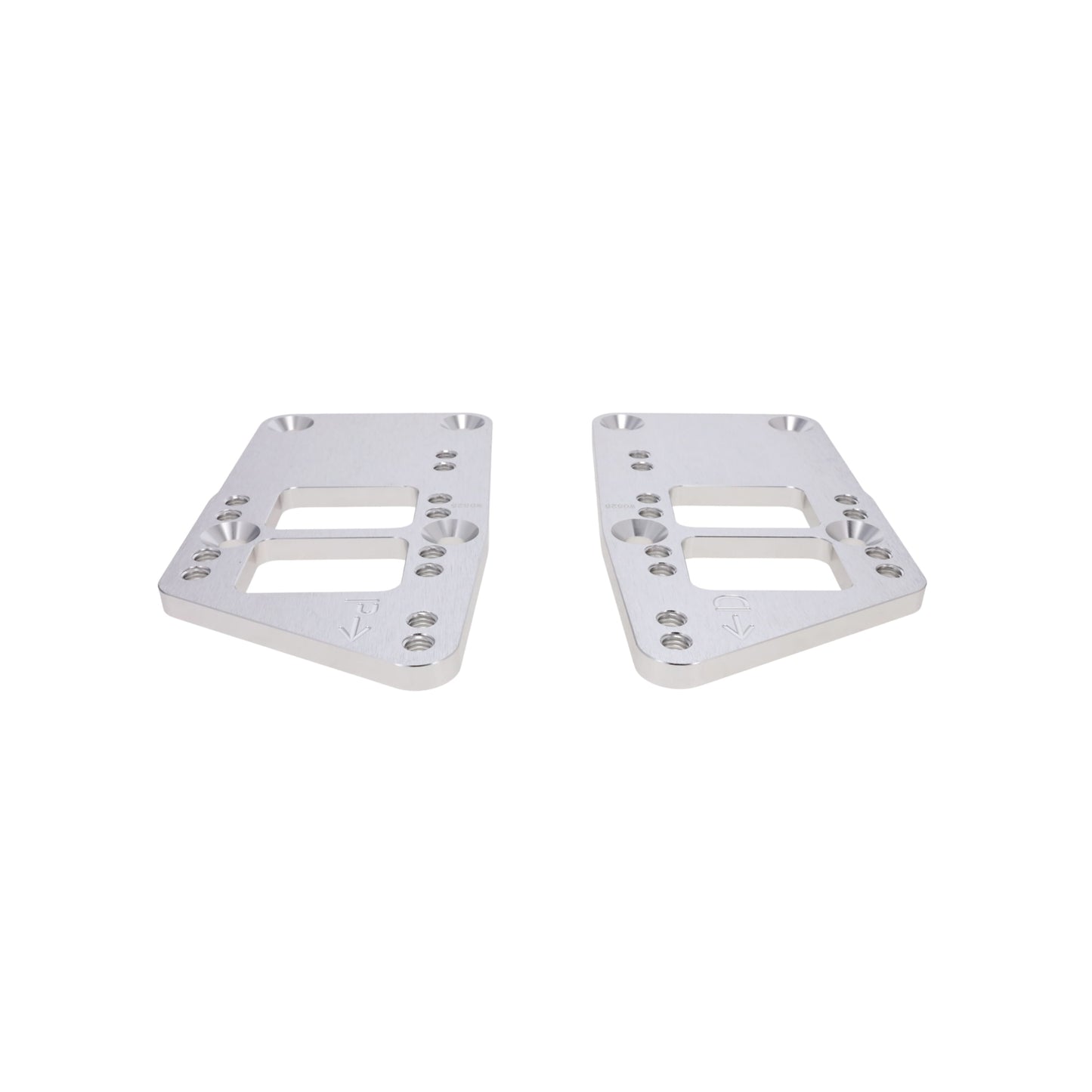 GM LS to Small Block/Big Block Chevy Motor Mount Adapter Plates - Natural