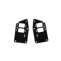 GM LT Gen V to Small Block/Big Block Chevy Motor Mount Adapter Plates - Black