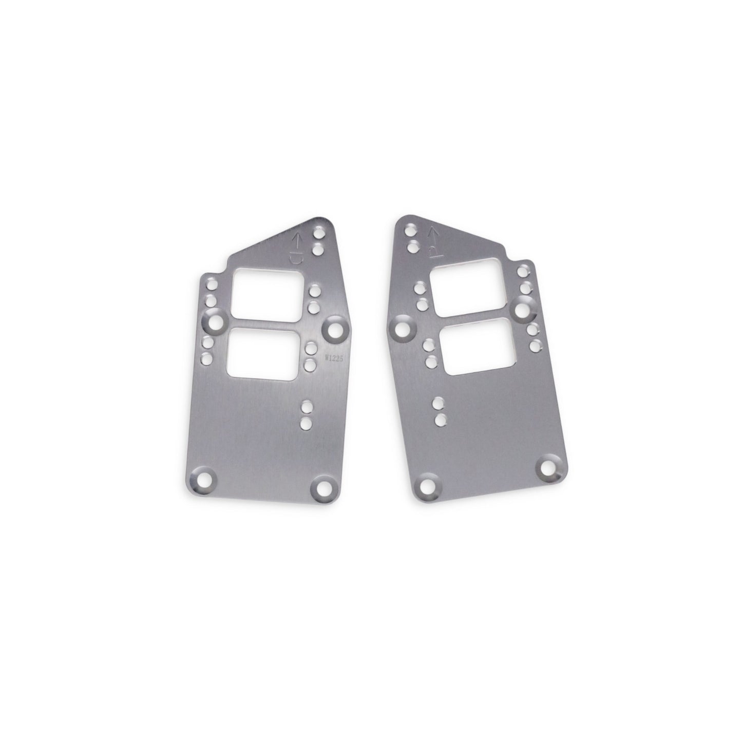 GM LT Gen V to Small Block/Big Block Chevy Motor Mount Adapter Plates - Natural