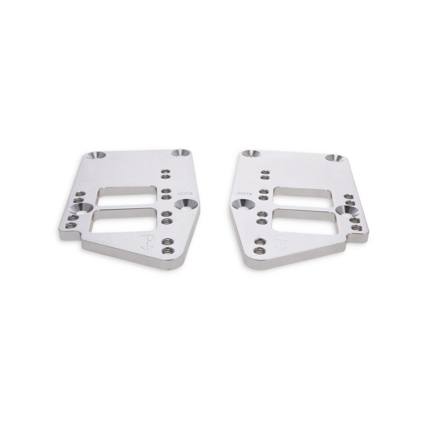 GM LT Gen V to Small Block/Big Block Chevy Motor Mount Adapter Plates - Natural