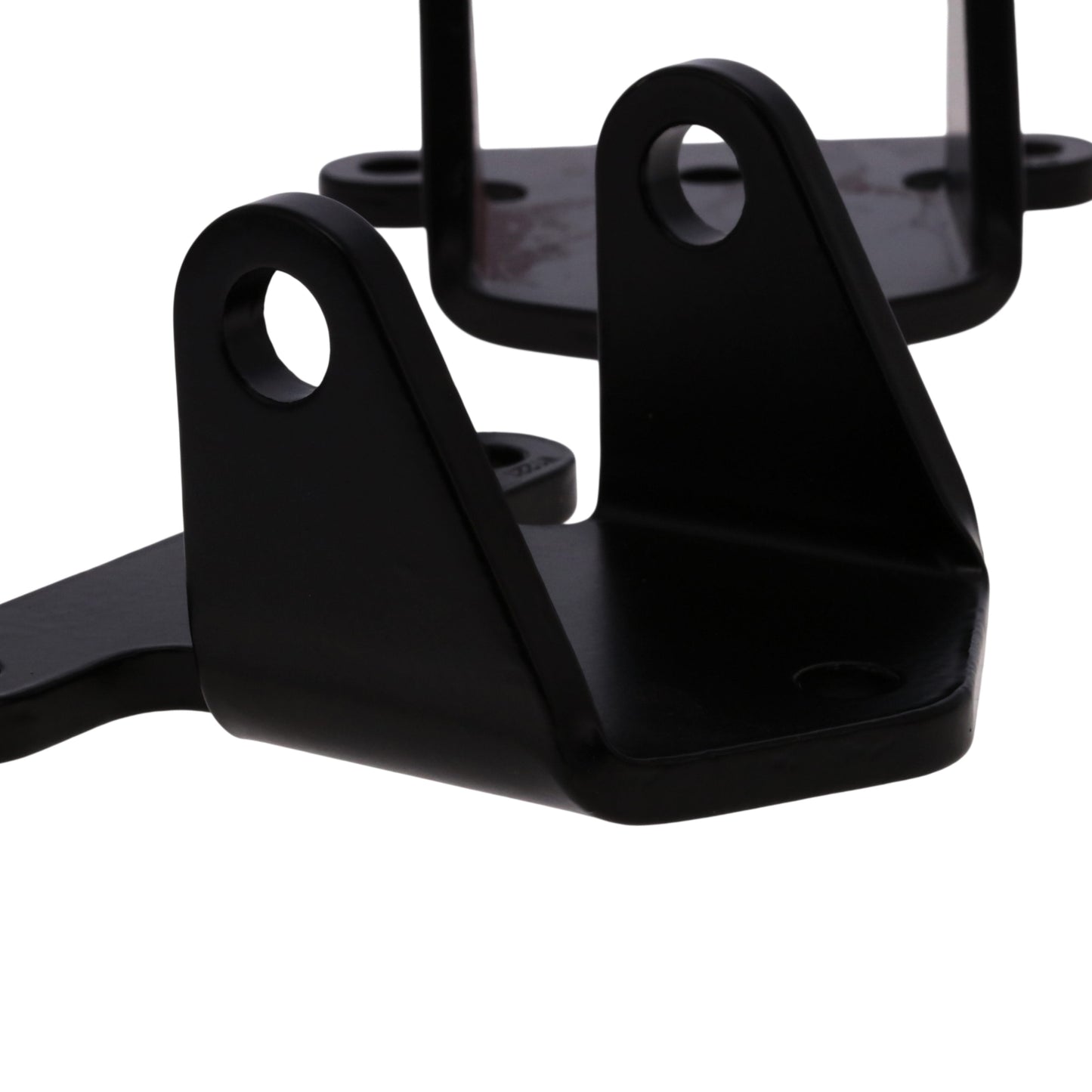 Chevy V8 1/4" Thick Solid Steel Engine Mounts - Black
