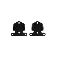 Chevy V8 1/4" Thick Solid Steel Engine Mounts - Black