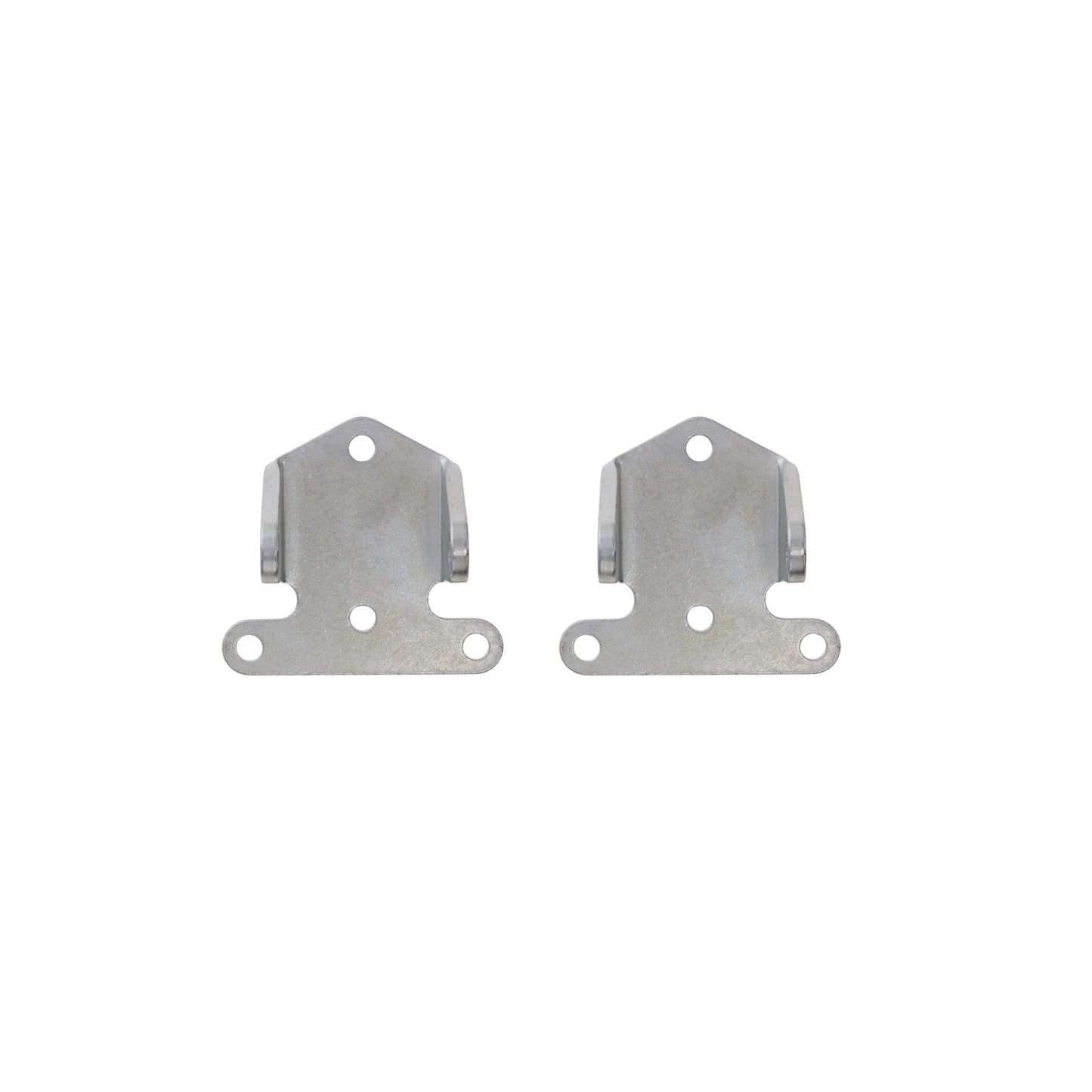 Chevy V8 1/4" Thick Solid Steel Engine Mounts - Natural