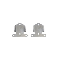 Chevy V8 1/4" Thick Solid Steel Engine Mounts - Natural