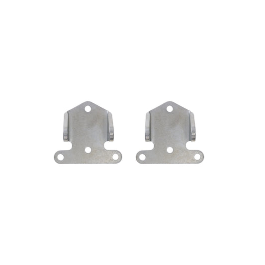 Chevy V8 1/4" Thick Solid Steel Engine Mounts - Natural
