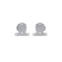 Chevy V8 3/16" Thick Solid Steel Engine Mounts - Natural