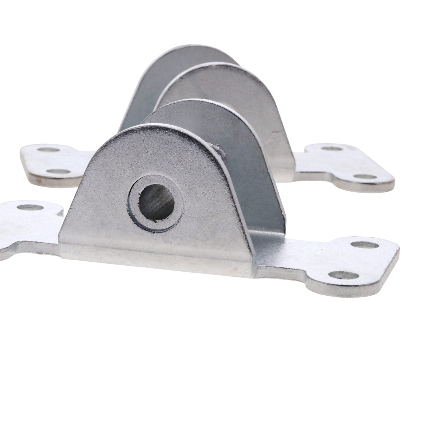 Chevy V8 Solid Steel Frame Pad Engine Mounts - Natural