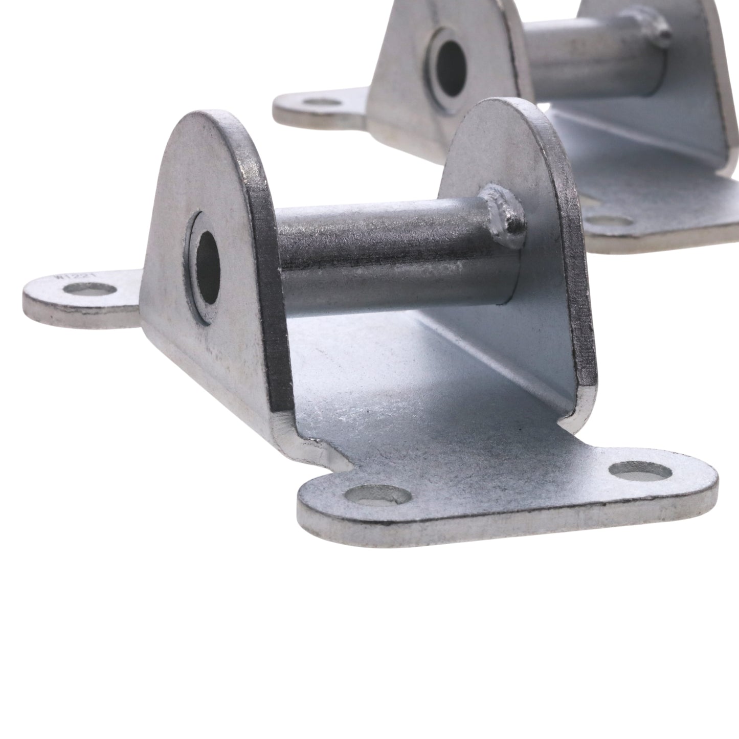 Chevy V8 Solid Steel Frame Pad Engine Mounts - Natural