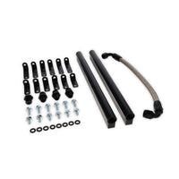 GM LS Rectangle Port EFI Single Plane Aluminum Intake Manifold - Black