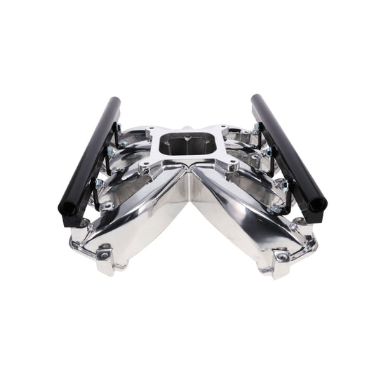 GM LS Rectangle Port EFI Single Plane Aluminum Intake Manifold - Polished
