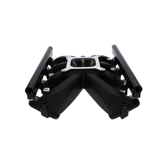 GM LS Cathedral Port EFI Single Plane Aluminum Intake Manifold - Black