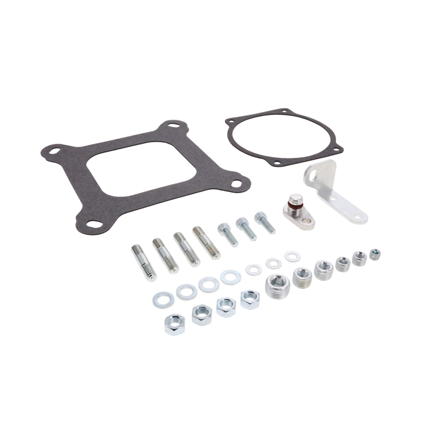 GM LS 104mm Cast Aluminum Throttle Body Elbow with 4150 Flange - Polished