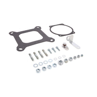 GM LS 104mm Cast Aluminum Throttle Body Elbow with 4150 Flange - Satin