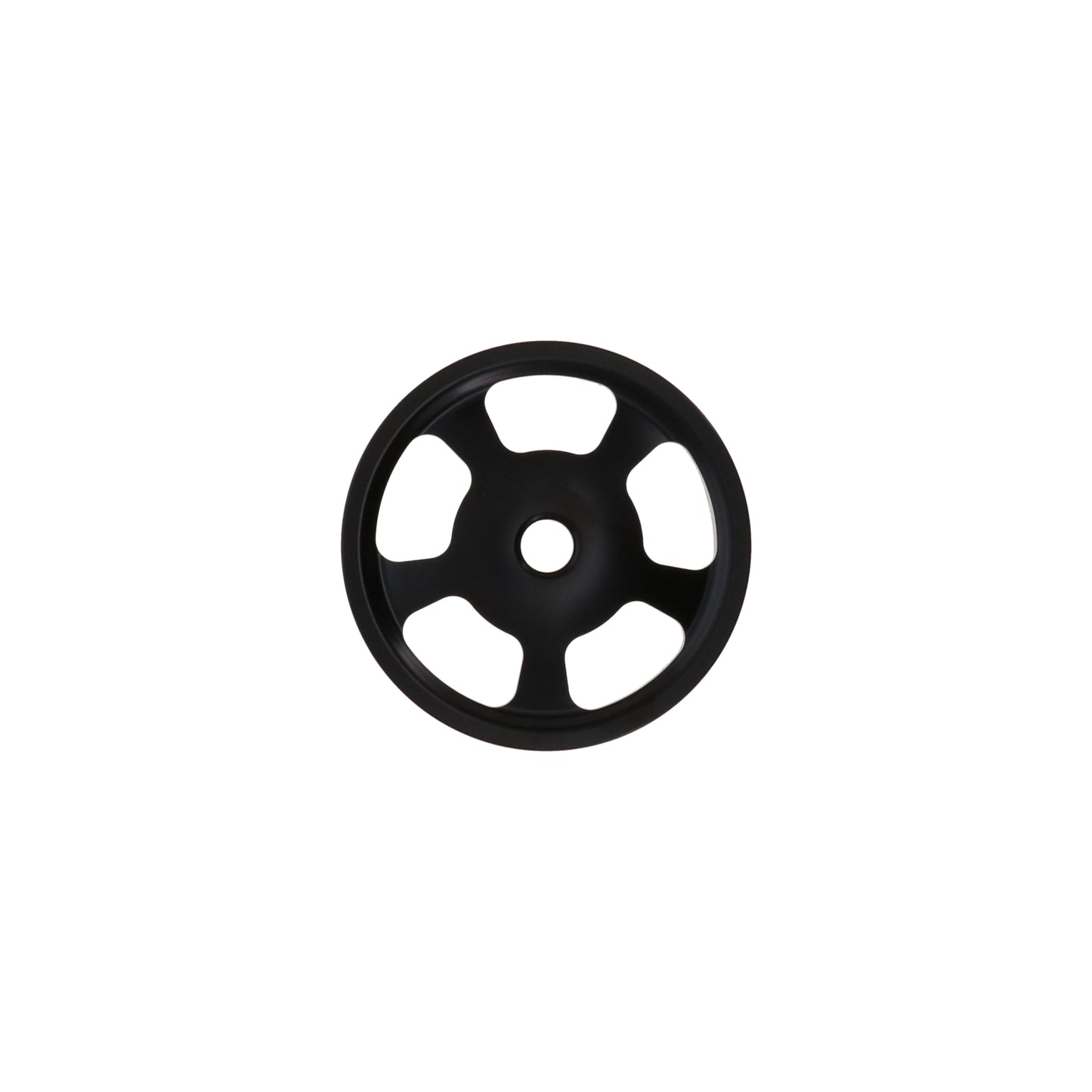 LS Press-on Power Steering Pulley for TSP 81200 Serpentine Front Drive Kit - Black