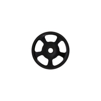 LS Press-on Power Steering Pulley for TSP 81200 Serpentine Front Drive Kit - Black