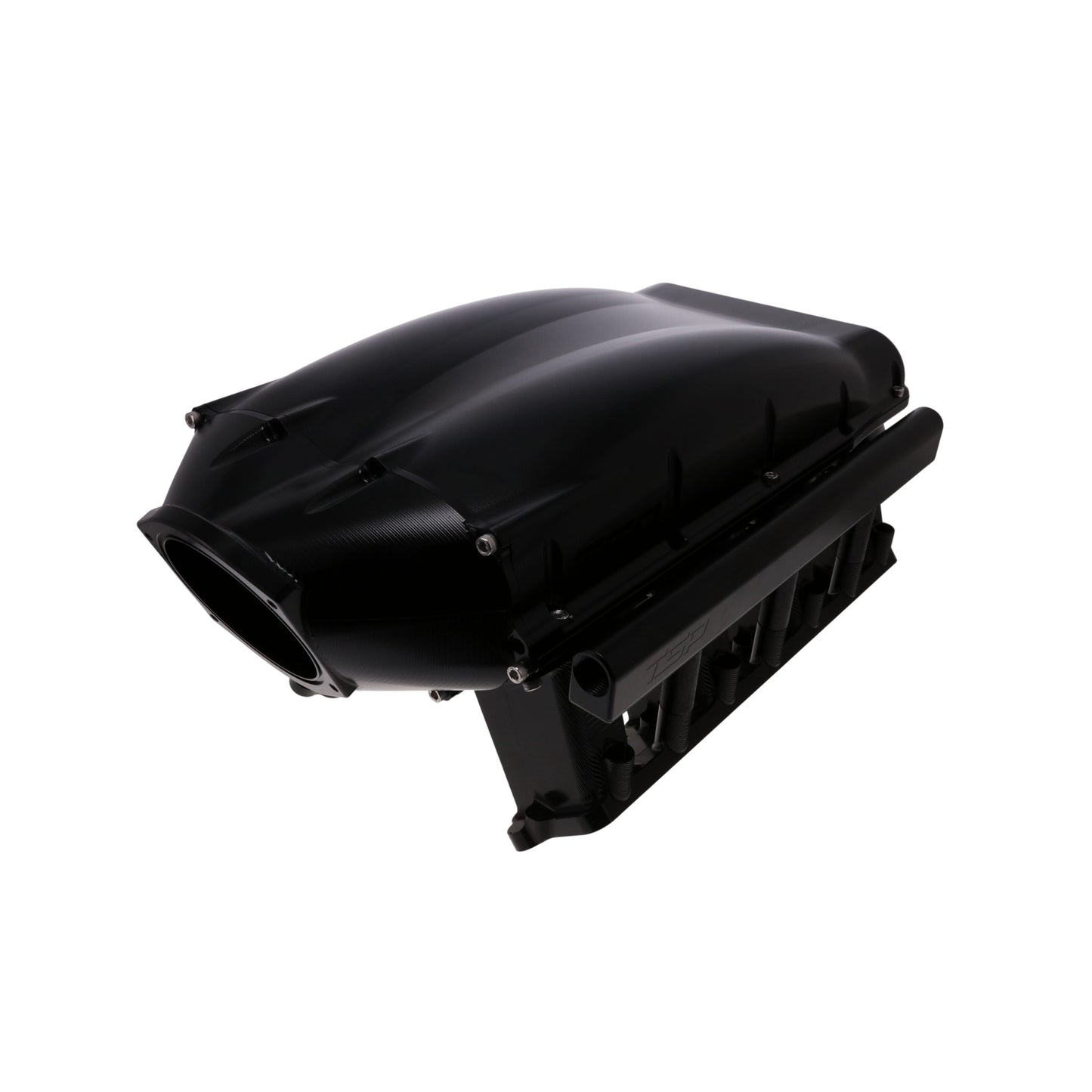 GM LS Rectangle Port V Series Billet Aluminum Hi-Rise Intake - Black