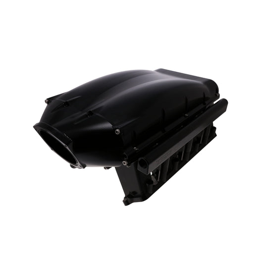 GM LS Rectangle Port V Series Billet Aluminum Hi-Rise Intake - Black