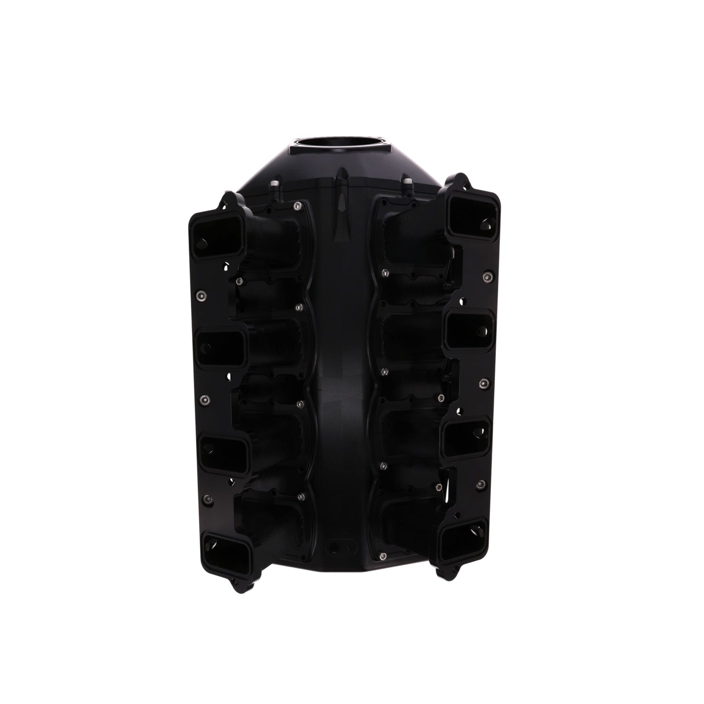 GM LS Rectangle Port V Series Billet Aluminum Hi-Rise Intake - Black