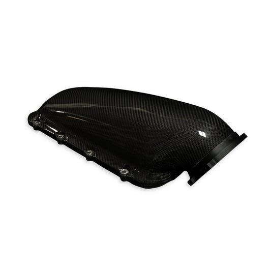Top Street Performance GM LS and LT Carbon Fiber Intake Manifold Cover Lid - No Logo - Main Image