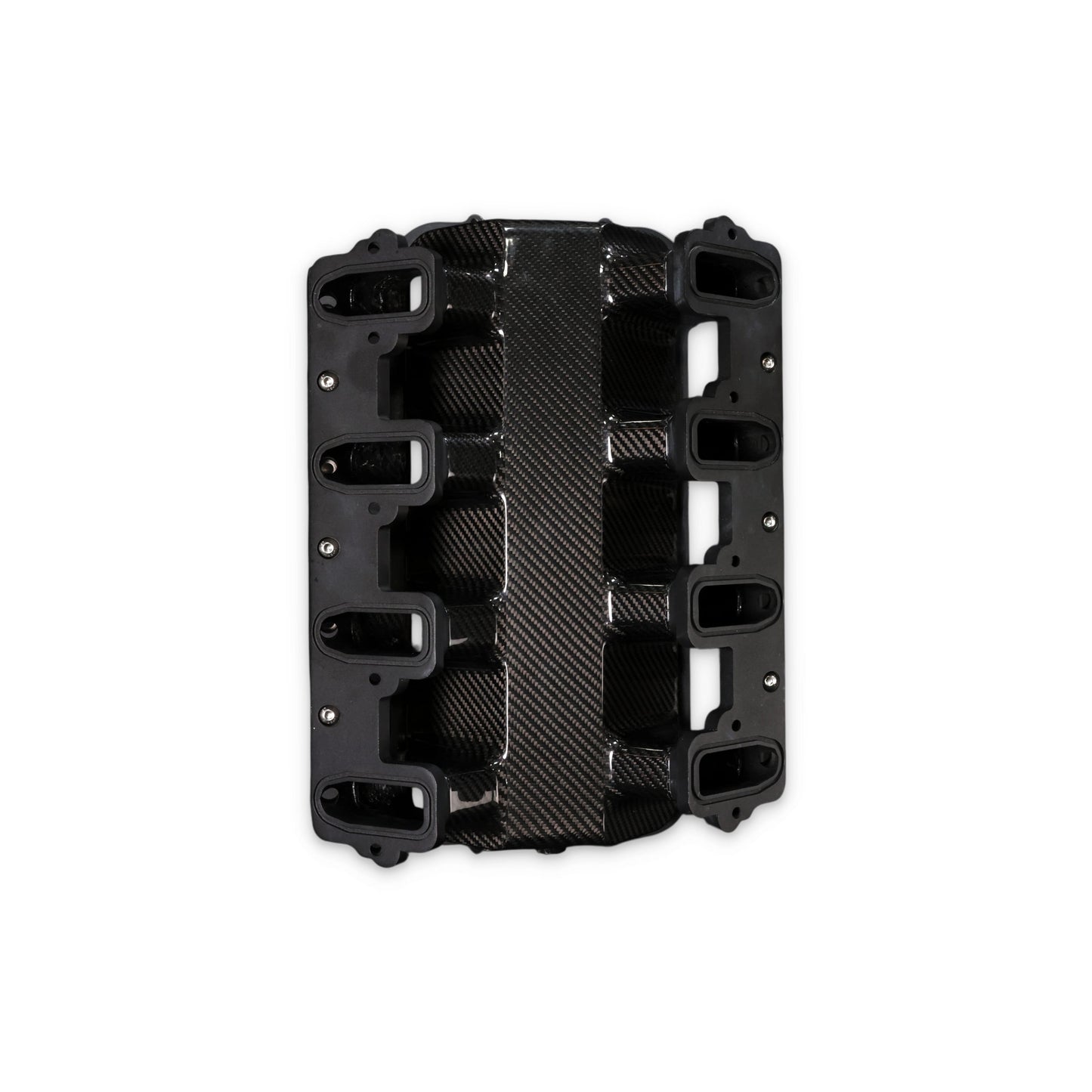 GM LS Gen III Cathedral Port Carbon Fiber Low-Rise Intake Manifold