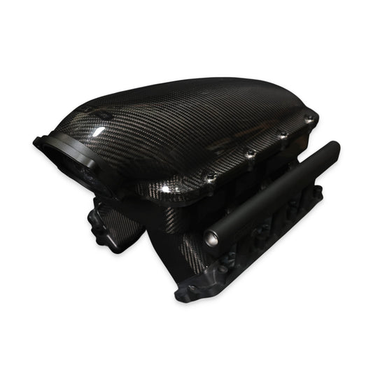GM LS Gen III Cathedral Port Carbon Fiber Hi-Rise Intake Manifold