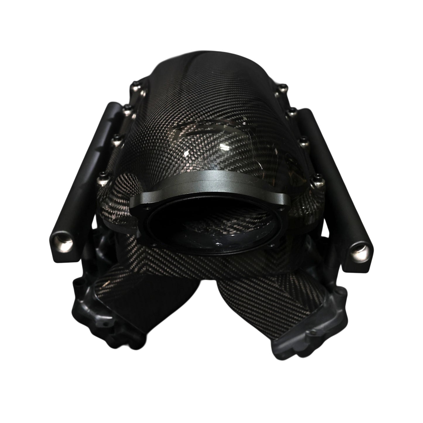 GM LS Gen III Cathedral Port Carbon Fiber Hi-Rise Intake Manifold