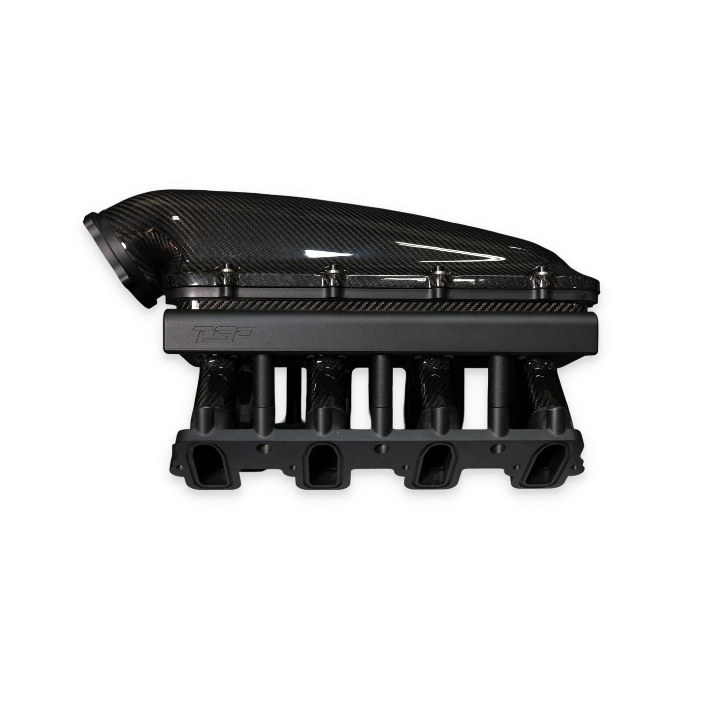 GM LS Gen III Cathedral Port Carbon Fiber Hi-Rise Intake Manifold