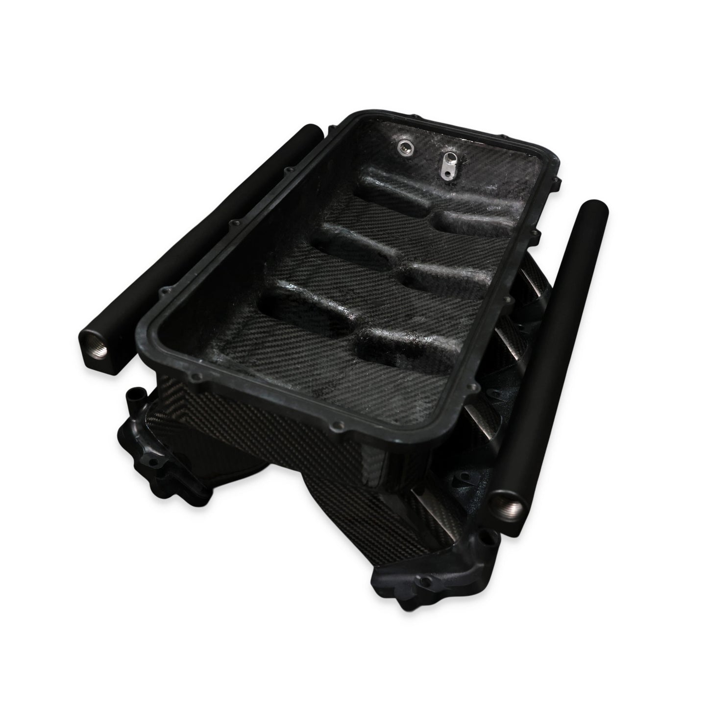 GM LS Gen III Cathedral Port Carbon Fiber Hi-Rise Intake Manifold