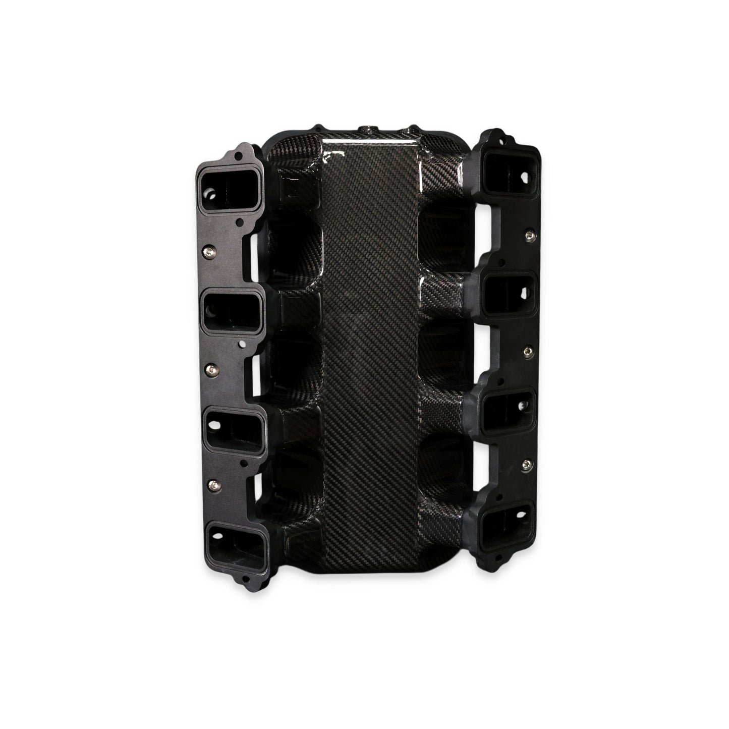 GM LS Gen IV Rectangle Port Carbon Fiber Low-Rise Intake Manifold