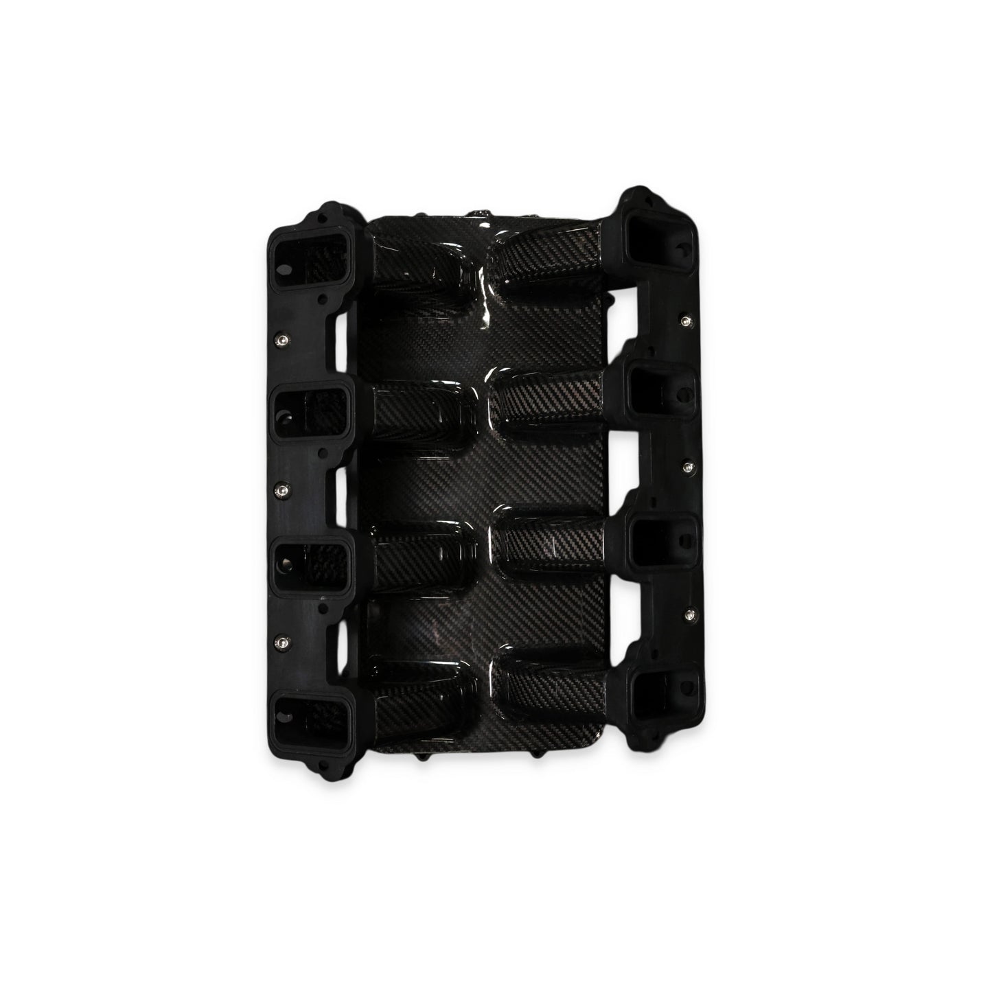 GM LS Gen IV Rectangle Port Carbon Fiber Hi-Rise Intake Manifold