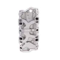 Chevy Small Block Carbureted Dual Plane Aluminum Intake Manifold - Satin