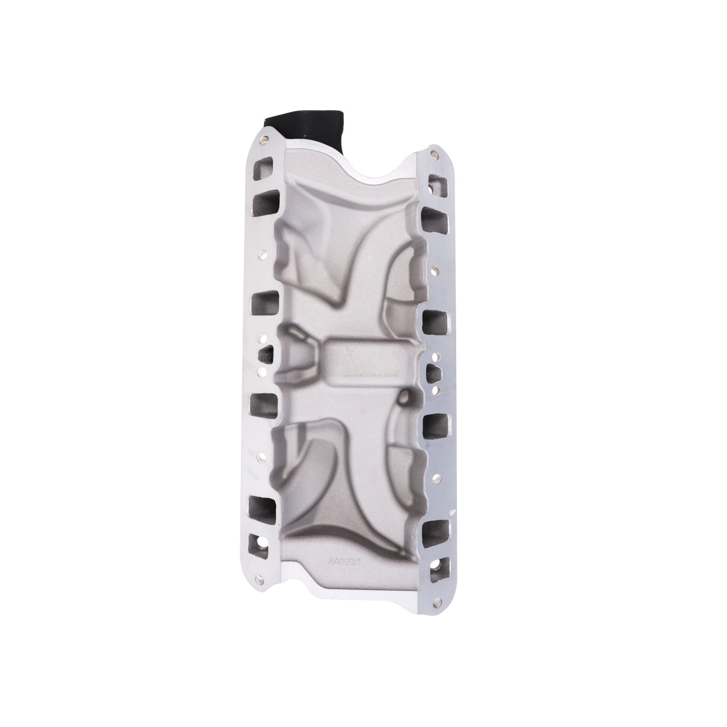 Ford Small Block Carbureted Aluminum Dual Plane Intake Manifold - Black