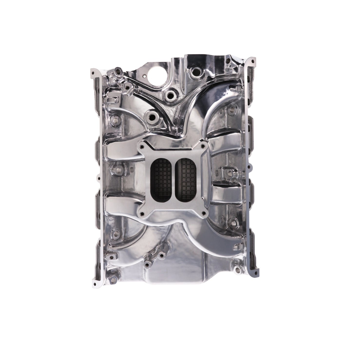 Ford Big Block FE Carbureted Dual Plane Aluminum Intake Manifold - Polished