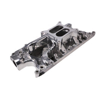 Ford Small Block Carbureted Polished Aluminum Dual Plane Air Gap Intake Manifold