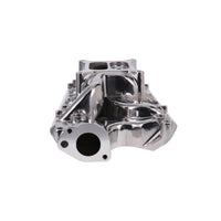 Ford Small Block Carbureted Polished Aluminum Dual Plane Air Gap Intake Manifold