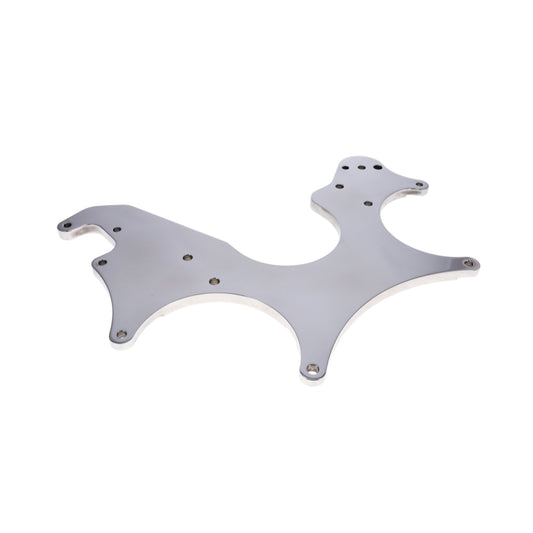 Chevy Small Block Serpentine Front Drive System Accessory Plate - Polished