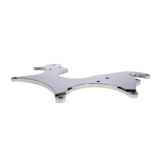 Chevy Small Block Serpentine Front Drive System Accessory Plate - Polished
