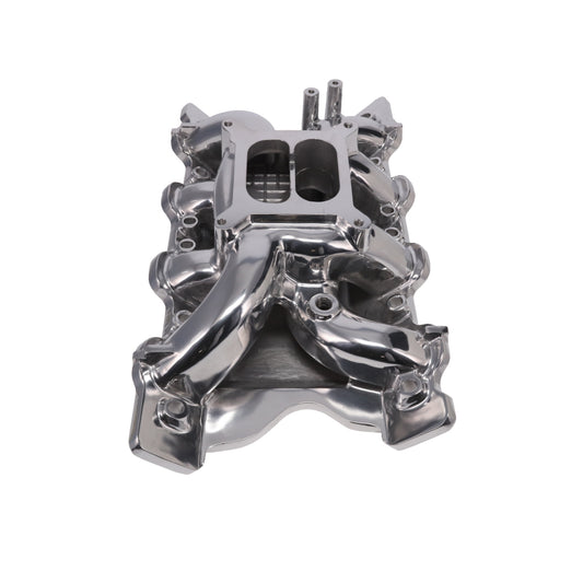 Ford 351C V8 2V/4V Dual Plane Aluminum Intake Manifold - Polished