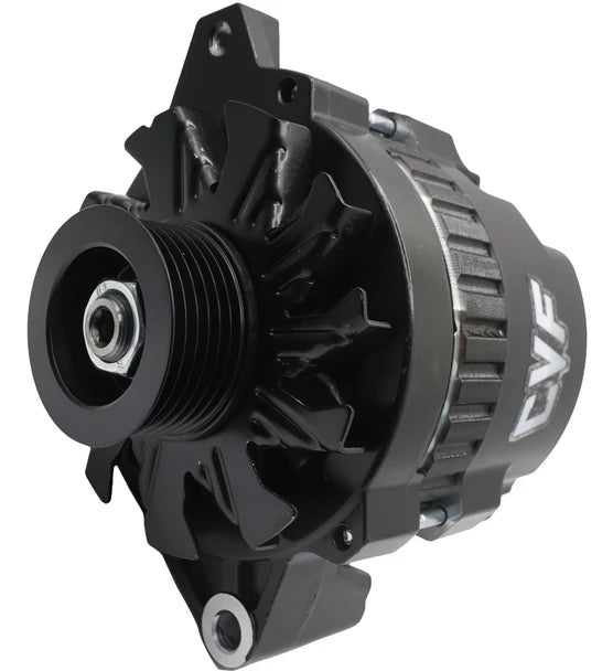 GM CS130 1 Wire Alternator 140 Amp - Black