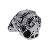 Denso Style 90 Amp Mini Alternator - Chrome