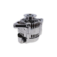 Denso Style 90 Amp Mini Alternator - Chrome