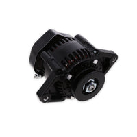Denso Style 90 Amp Mini Alternator with 3/8" V-Belt Pulley - Black