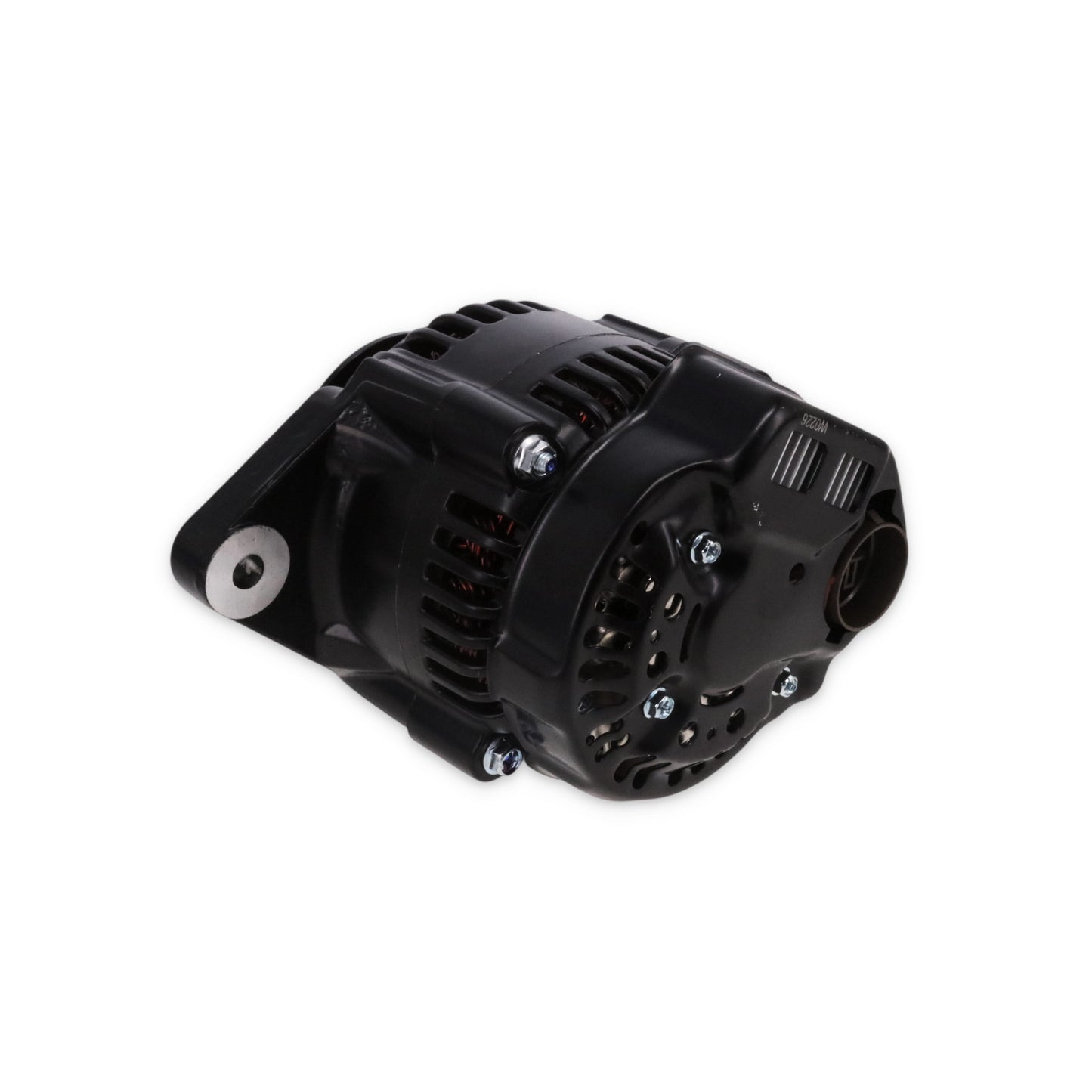 Denso Style 90 Amp Mini Alternator with 3/8" V-Belt Pulley - Black