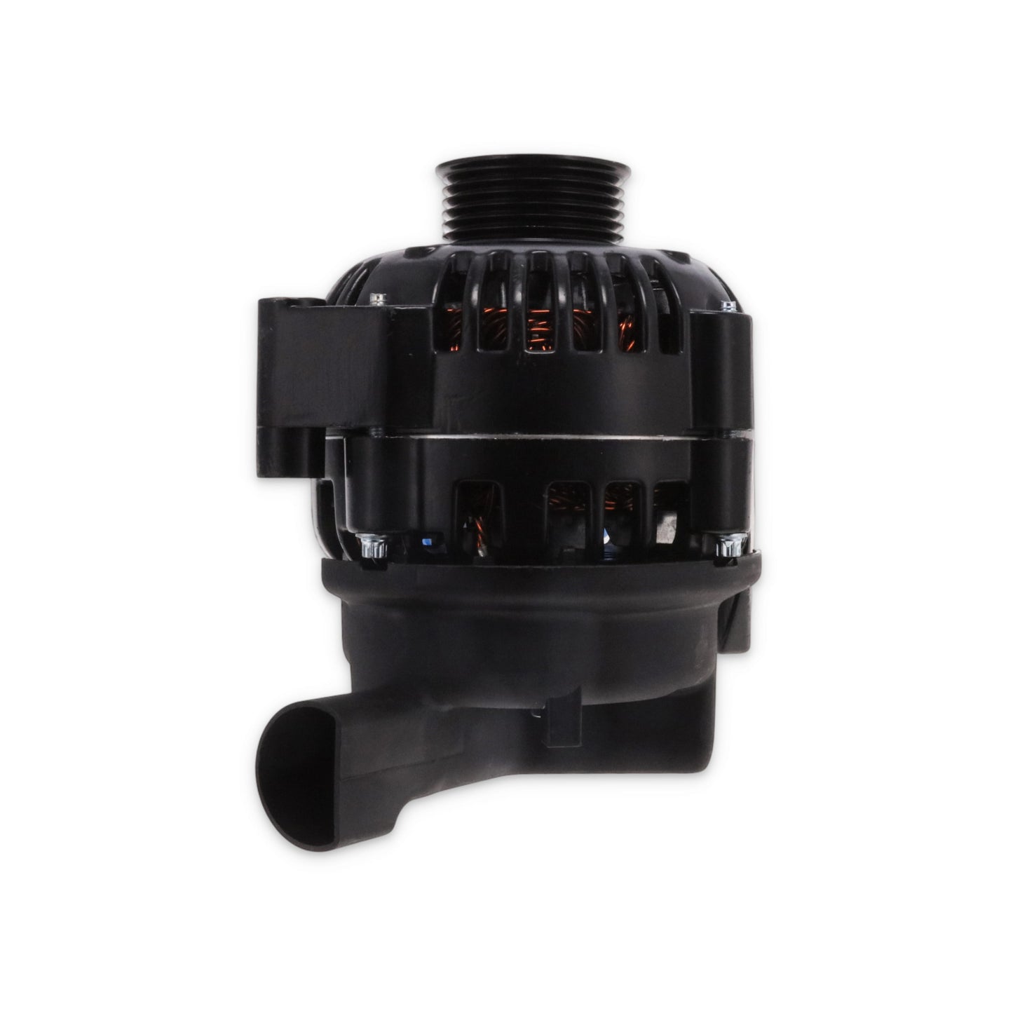 GM CS130D Style High Output 180 Amp Alternator - Black