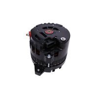 GM CS-130 Type 220 Amp Alternator with Serpentine Pulley - Black