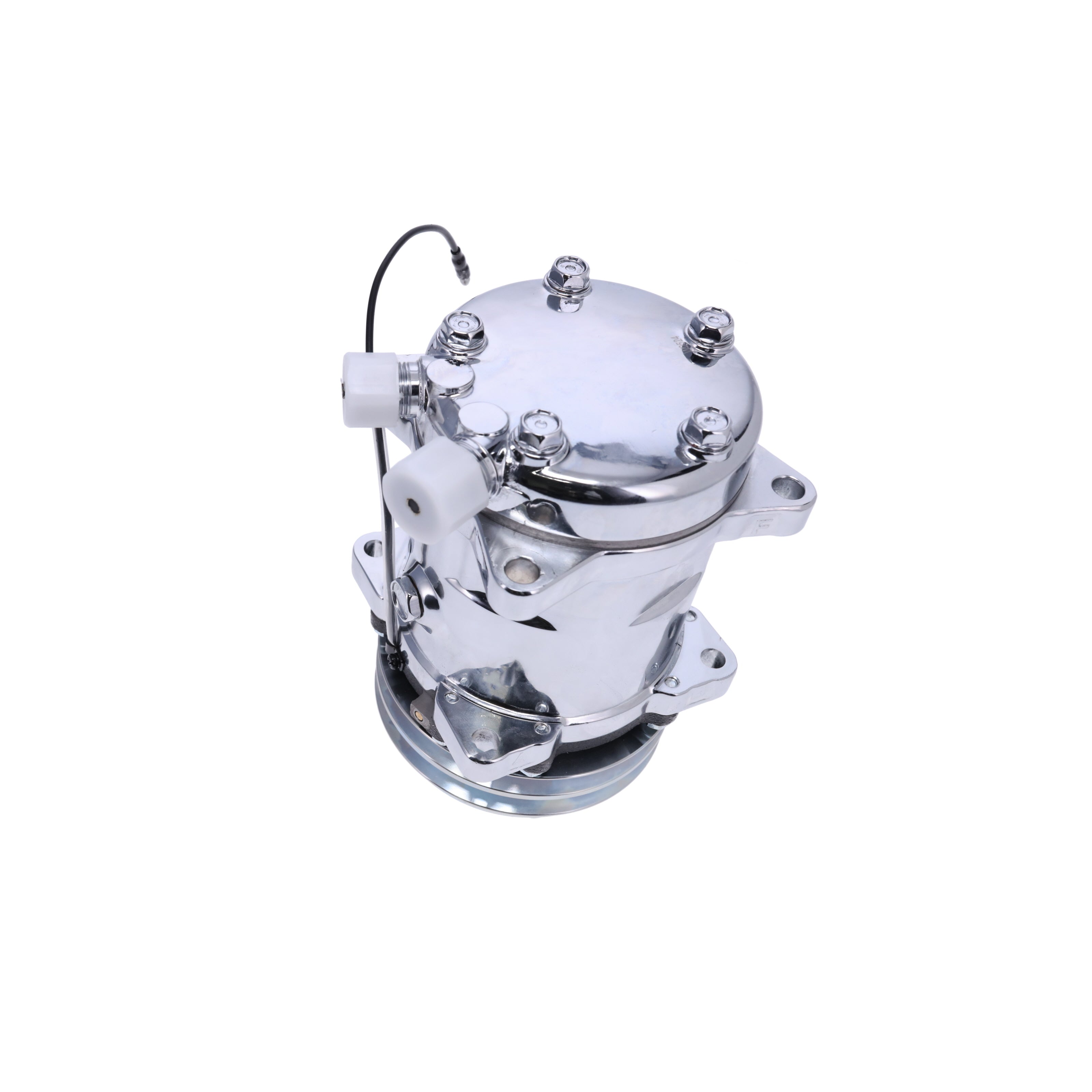 Sanden 508 Style Silver Clutch V-Belt A/C Compressor – Top Street