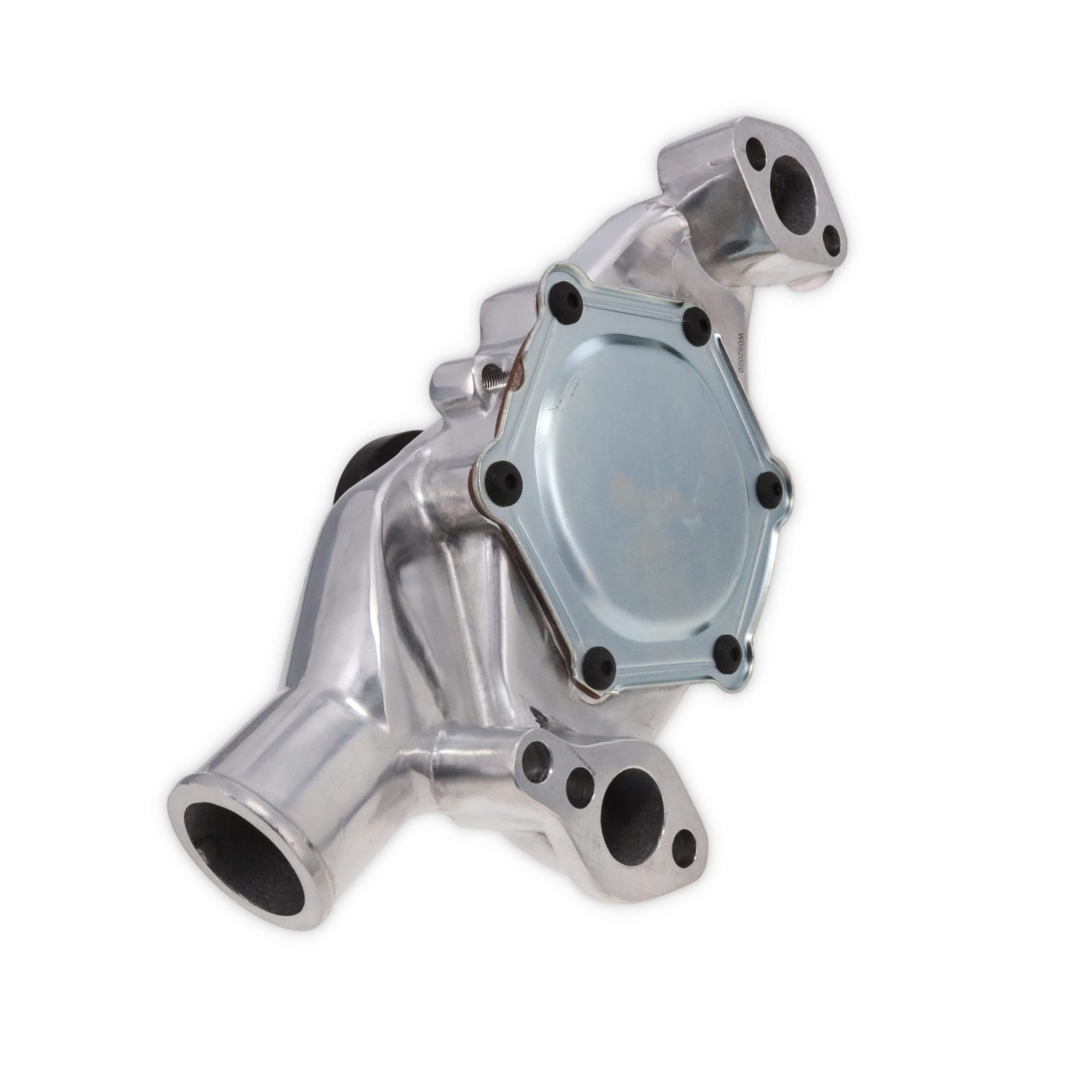 Chevy Small Block Short-Style Circle Track High-Flow Mechanical Water Pump - Polished