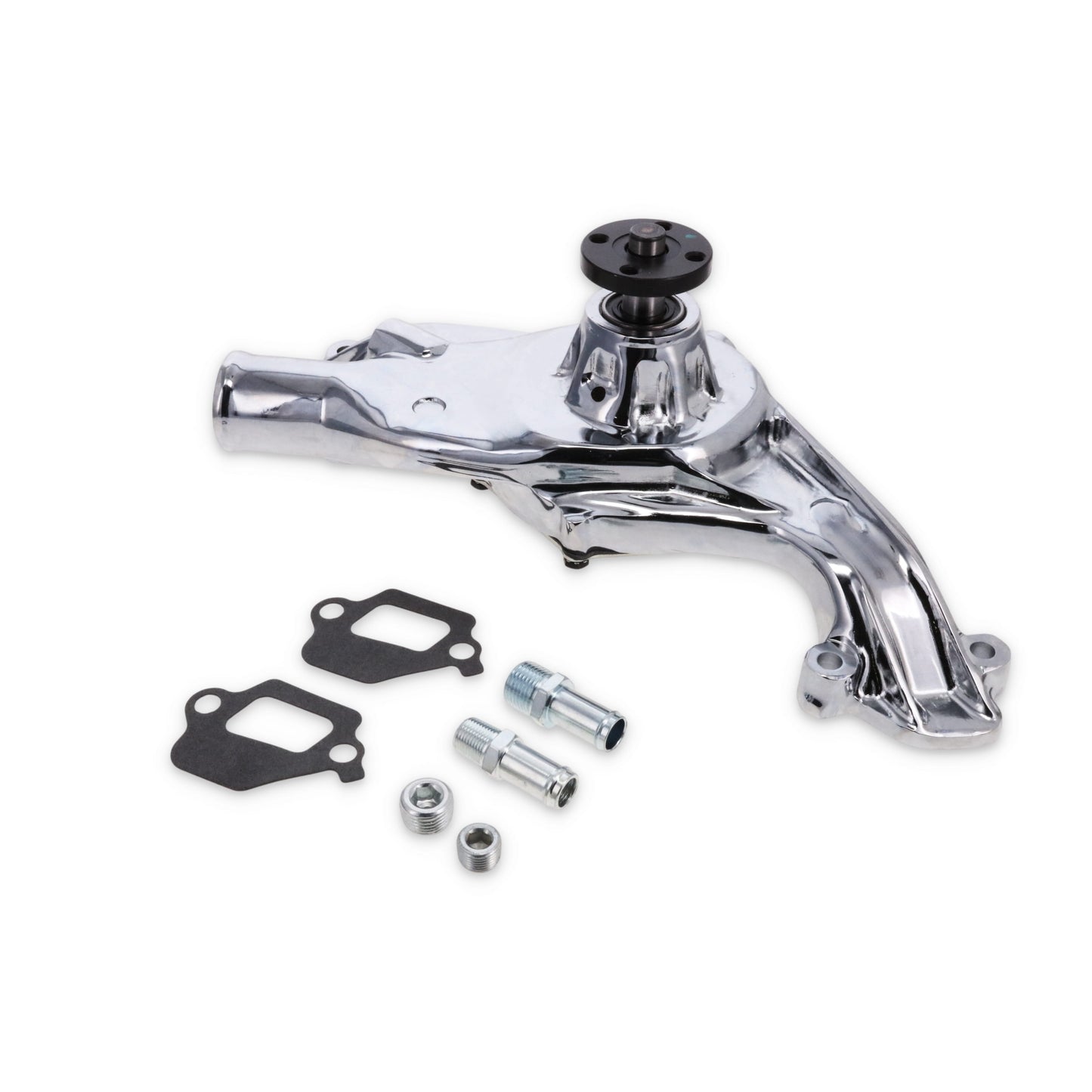 Chevy Big Block 348/409 High-Flow Mechanical Water Pump - Chrome