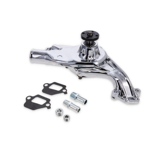 Chevy Big Block 348/409 High-Flow Mechanical Water Pump - Chrome