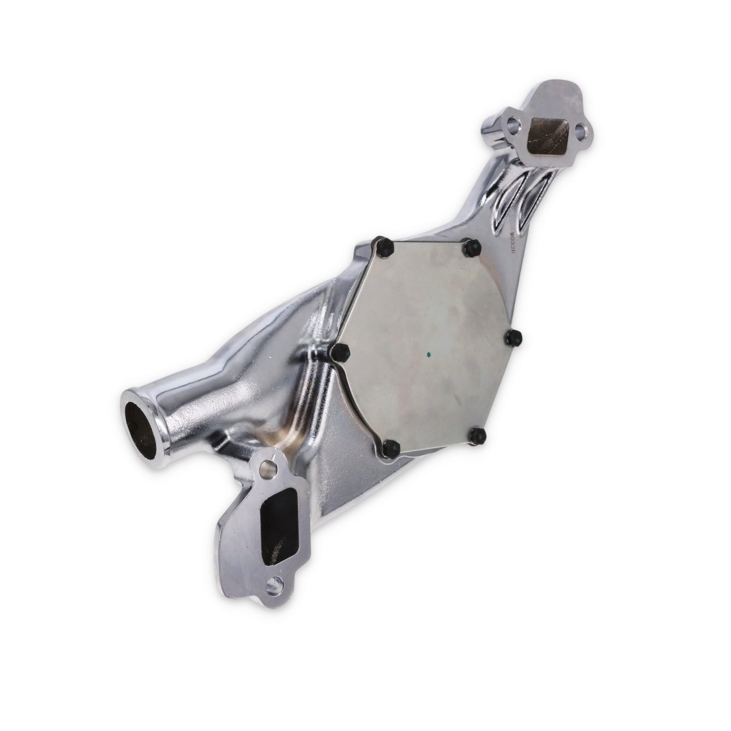 Chevy Big Block 348/409 High-Flow Mechanical Water Pump - Chrome